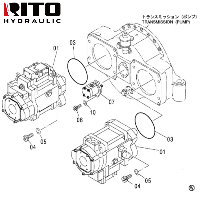 9197075 Hydraulic Pump 9197075 Hydraulic Pump