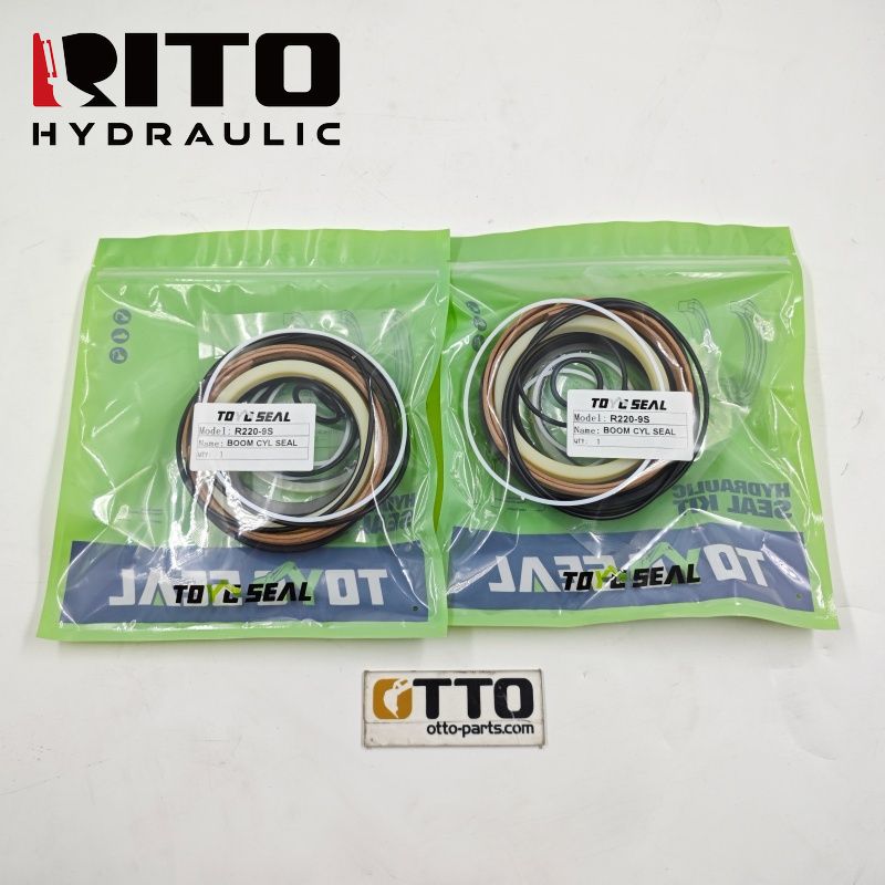 R220-9S boom cylinder seal kit R220-9S boom cylinder seal kit