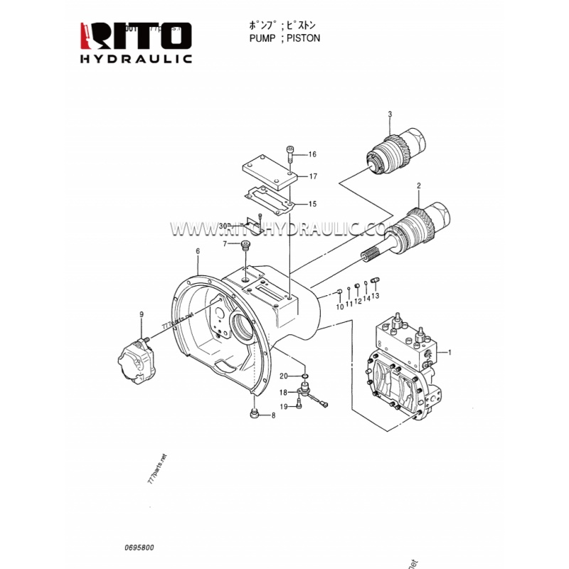 4383567 Hydraulic Pump 4383567 Hydraulic Pump