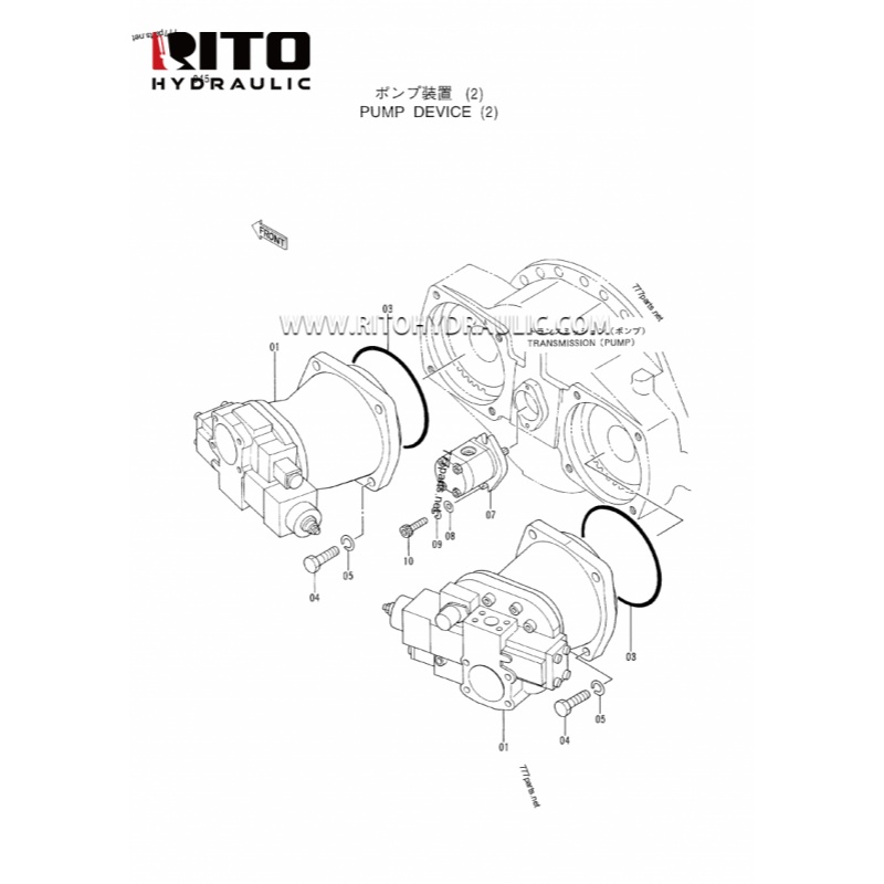 9136529 Hydraulic Pump 9136529 Hydraulic Pump