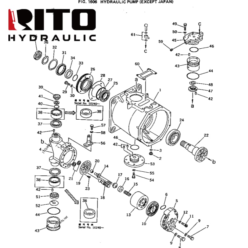 706-47-20002 Hydraulic Pump 706-47-20002 Hydraulic Pump