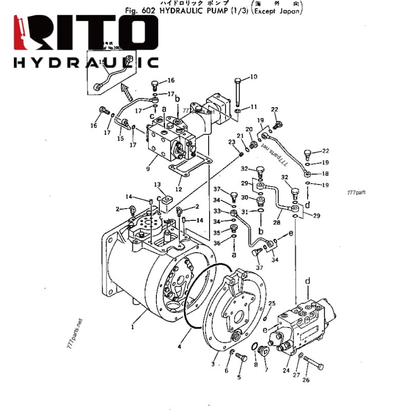 706-46-20301 Hydraulic Pump