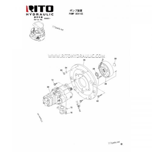 4466791 Hydraulic Pump