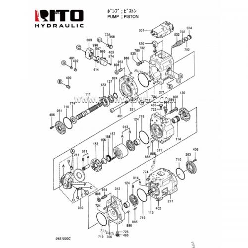 9129693 Hydraulic Pump