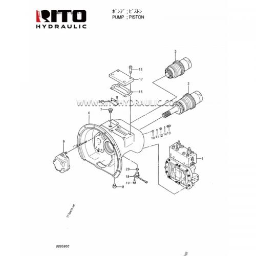 4383567 Hydraulic Pump