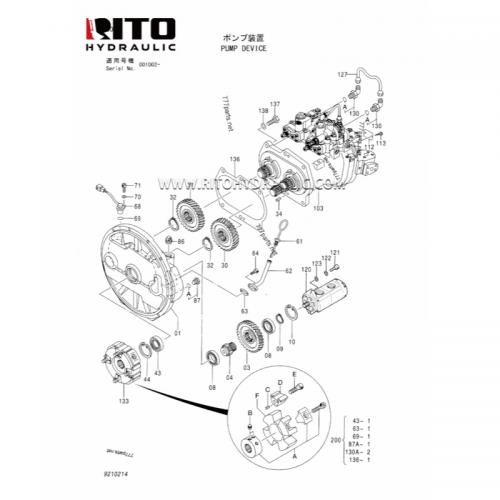 9210214 Hydraulic Pump