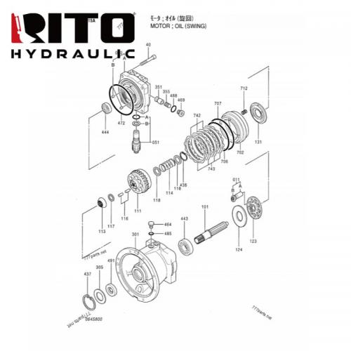 4289284 Swing Motor