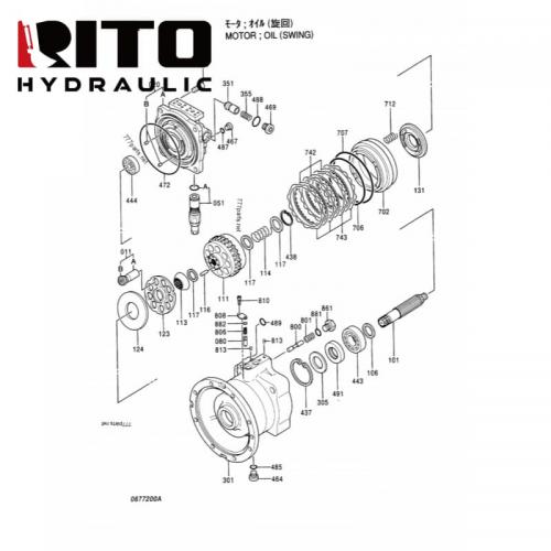 4330233 Swing Motor