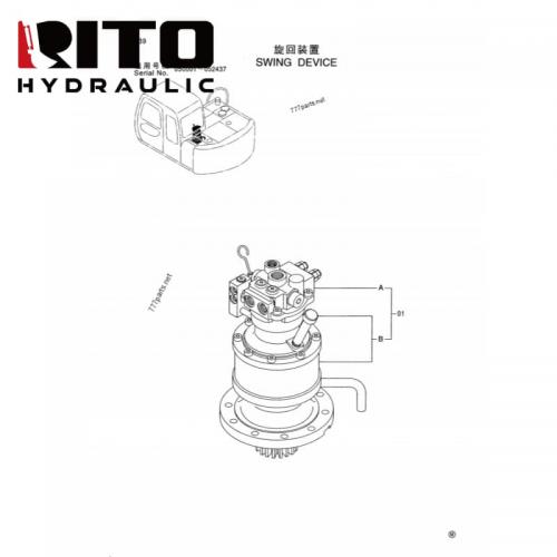 4366700 Swing Motor