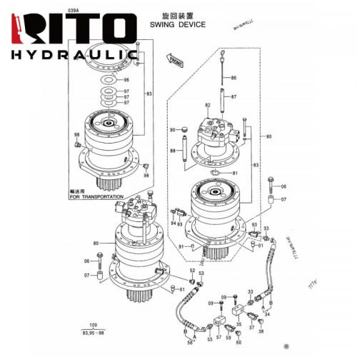 4346149 Swing Motor