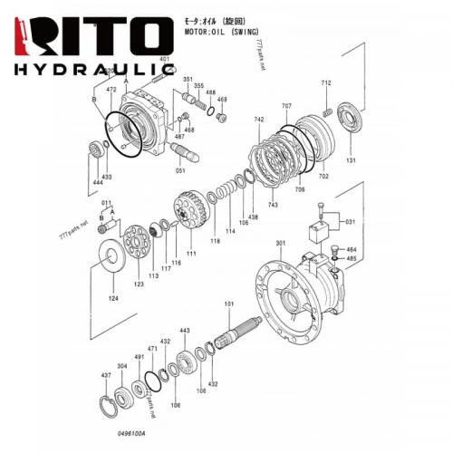 4294479 Swing Motor