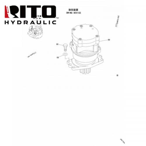 4473045 Swing Motor