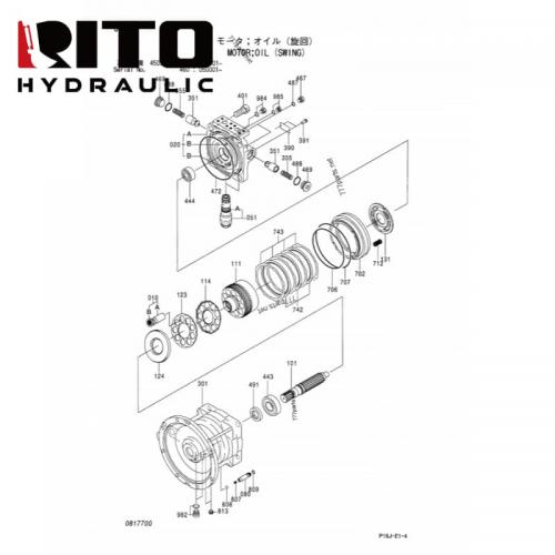4423009 Swing Motor