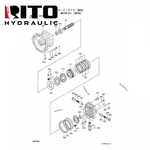 4440388 Swing Motor