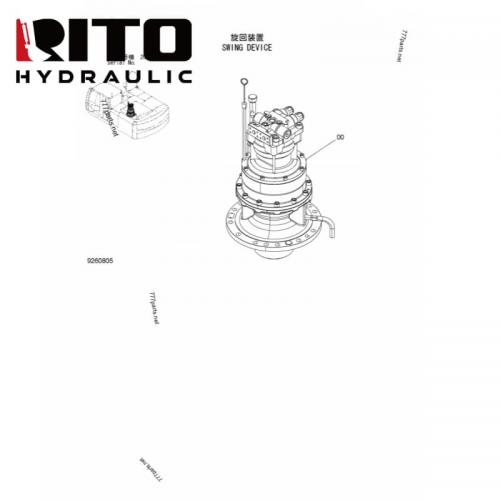 9260805 Swing Motor