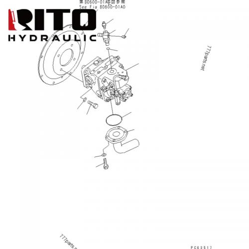 708-1S-00130 Hydraulic Pump