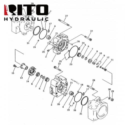 708-25-04081 Hydraulic Pump