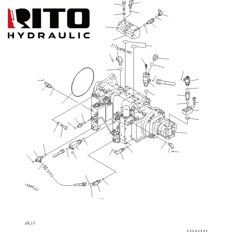 708-2L-00680 Hydraulic Pump