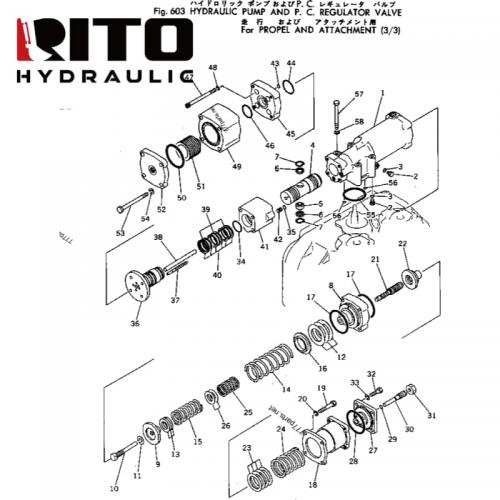 706-66-12202 Hydraulic Pump