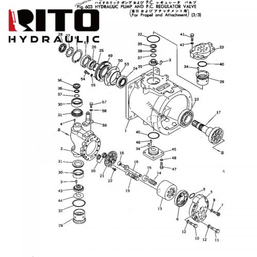 706-46-22200 Hydraulic Pump