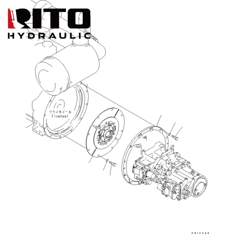 708-2H-00022 Hydraulic Pump 708-2H-00022 Hydraulic Pump