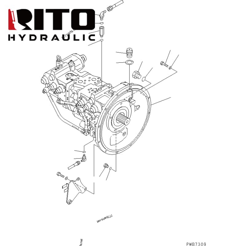 708-2L-00440 Hydraulic Pump 708-2L-00440 Hydraulic Pump