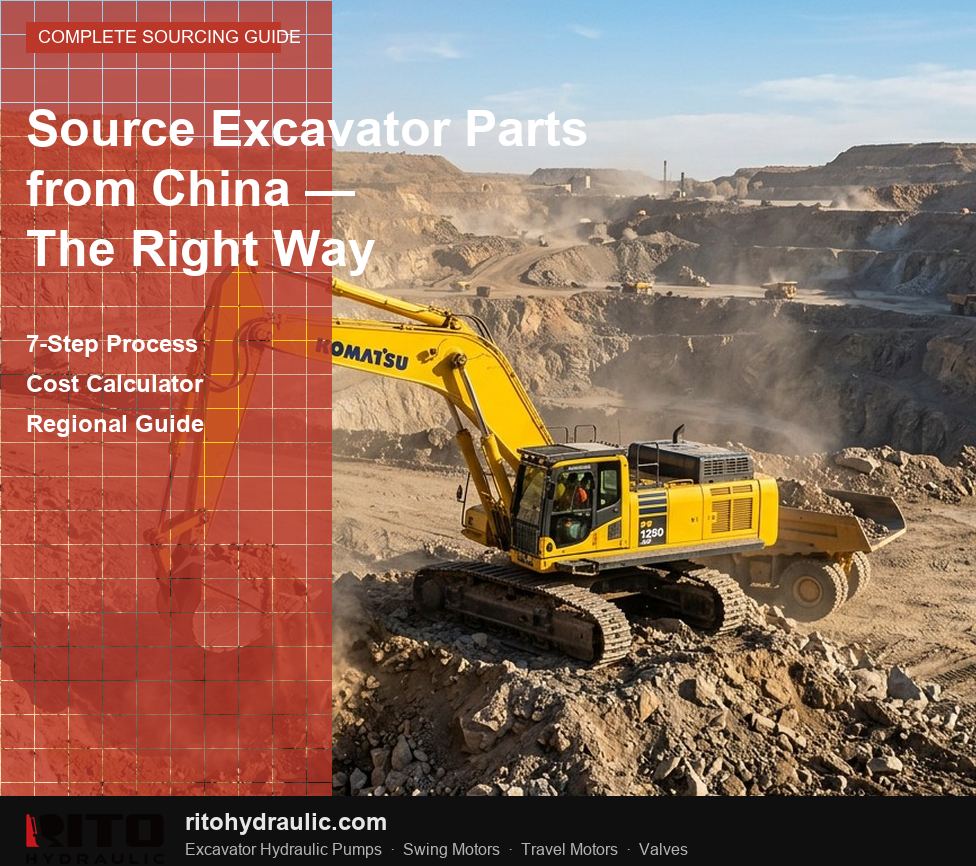 How to Source Excavator Hydraulic Parts from China: The Complete Buyer's Guide for Mining & Construction Fleets (2026)