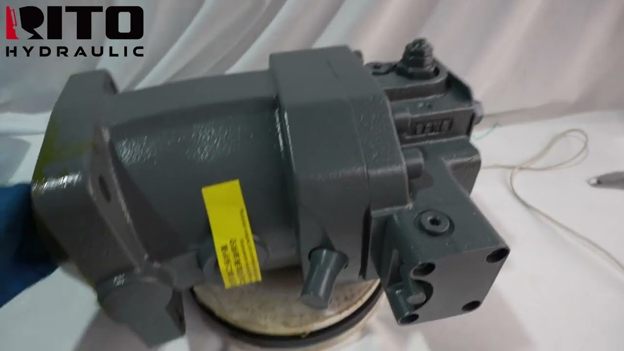  Hyundai R200W-7 R200W-7A Wheel Excavator Travel Motor 31N6-45012 Review