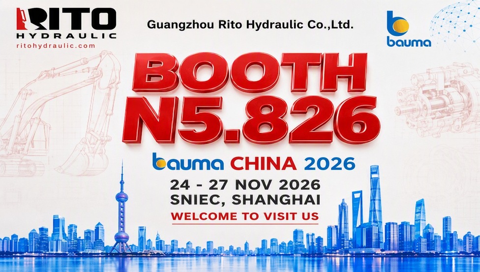 RITO Hydraulic to Exhibit at bauma China 2026 — Visit Us at Booth N5.826