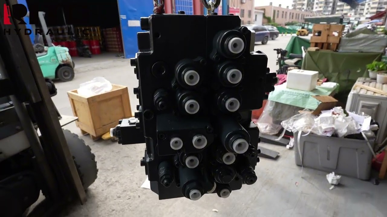  Fix Hyundai R220-9S Excavator Slow Movement with New Valve 3M19-0100