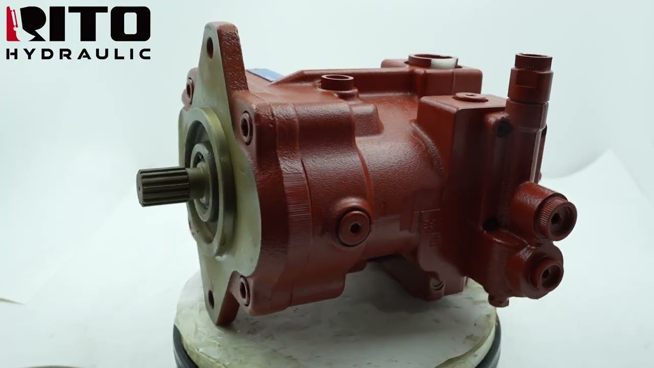  Fix Komatsu PC45-7 PC55MR Weak Hydraulic Power with New PSVL-42 Main Pump